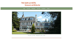 Desktop Screenshot of glen-lui-hotel.co.uk